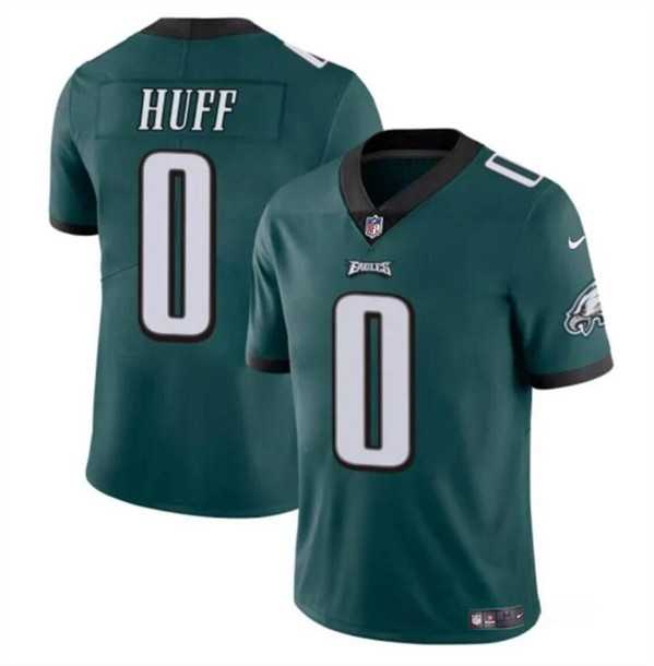 Men & Women & Youth Philadelphia Eagles #0 Bryce Huff Green Vapor Untouchable Limited Football Stitched Jersey